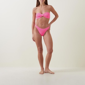Jean Bow-Style Two-Piece Bikini Set