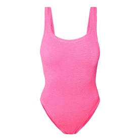 Classic Square Neck Crinkle Swimsuit