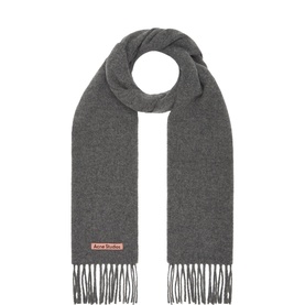 Canada Narrow Wool Scarf