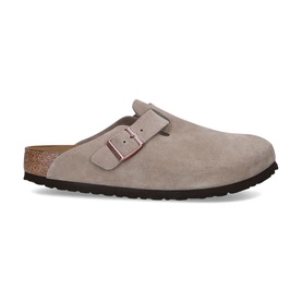 Boston Buckle Suede Sandals
