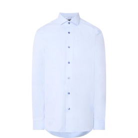 Solid Stretch Single Cuff Formal Shirt