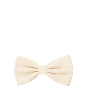 Ribbed Woven Bow Tie