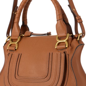 Marcie Small Leather Satchel