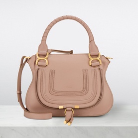 Marcie Small Leather Satchel