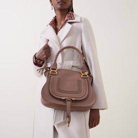 Marcie Small Leather Satchel