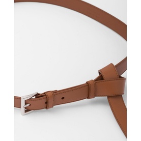 Triangle Logo Leather Belt