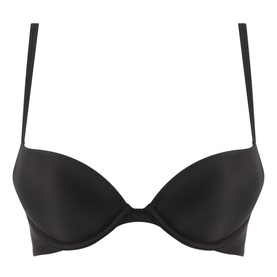 Sheer Marquisette Plunge Bra