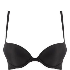 Sheer Marquisette Plunge Bra