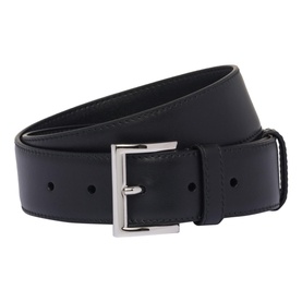 Triangle Logo Leather Belt
