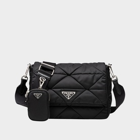 Re-Nylon Padded Shoulder Bag