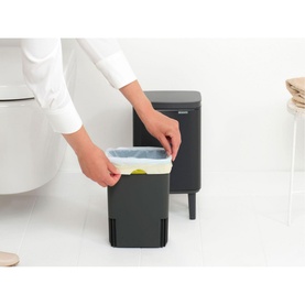 Bo Waste Bin Hi, 4L - Matt Black