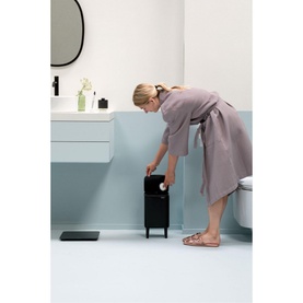 Bo Waste Bin Hi, 4L - Matt Black