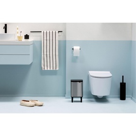 Bo Waste Bin Hi, 4L - Matt Steel Fingerprint Proof