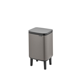 Bo Waste Bin Hi, 4L - Platinum