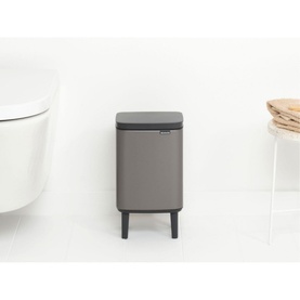 Bo Waste Bin Hi, 4L - Platinum