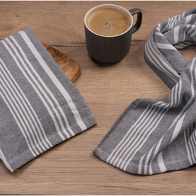Antimicrobial Professional Fouta Cotton Tea Towels Two Pack