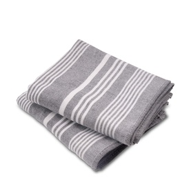 Antimicrobial Professional Fouta Cotton Tea Towels Two Pack