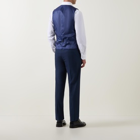Luca Single-Breasted Wool Waistcoat