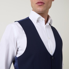 Luca Single-Breasted Wool Waistcoat