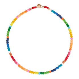 Rainbow Beaded Necklace