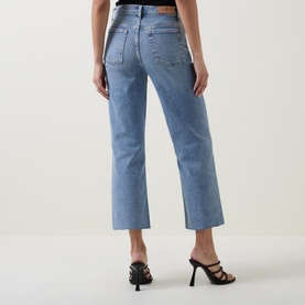 Alexa Cropped Wide Leg Jeans