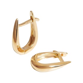 Fine 14kt Gold Claw Huggies