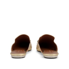 Olive Eye Slip On Mules