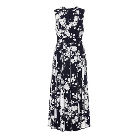 Angelica Floral Pleated Dress