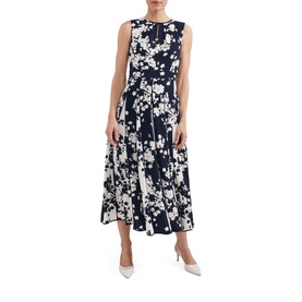 Angelica Floral Pleated Dress
