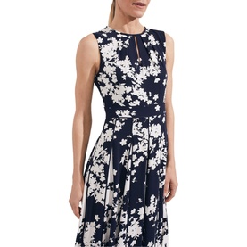 Angelica Floral Pleated Dress
