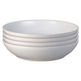 Elements Stone White Set of Four Pasta Bowls