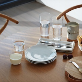 Set of 4 Arc Tumbler 260ml Clear