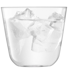 Set of 4 Arc Tumbler 260ml Clear
