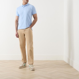 Mesh Logo Polo Shirt