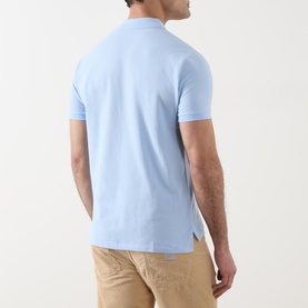 Mesh Logo Polo Shirt