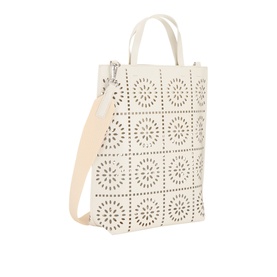 Banner Broderie Medium Leather Tote