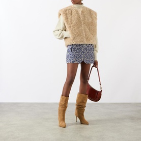 Feliz Shearling Sleeveless Gilet