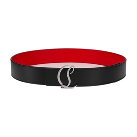 CL Logo Leather Belt