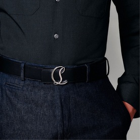 CL Logo Leather Belt