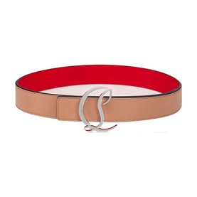 CL Logo Leather Belt