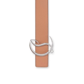 CL Logo Leather Belt
