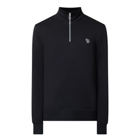 Zebra Half-Zip Sweatshirt