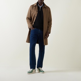 Zebra Half-Zip Sweatshirt