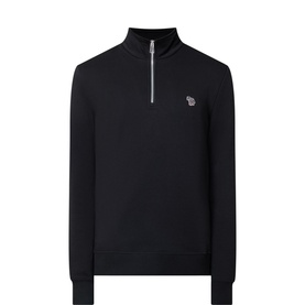 Zebra Half-Zip Sweatshirt