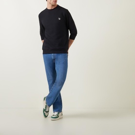 Zebra Logo Crew Neck Sweatshirt