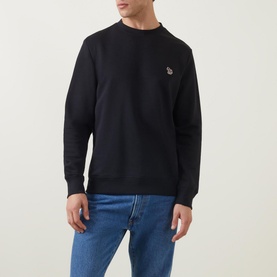 Zebra Logo Crew Neck Sweatshirt