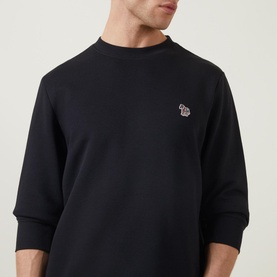 Zebra Logo Crew Neck Sweatshirt