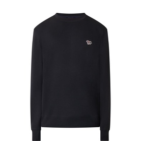 Zebra Logo Crew Neck Sweatshirt