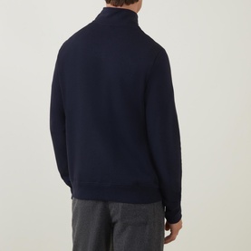 Zebra Half-Zip Sweatshirt