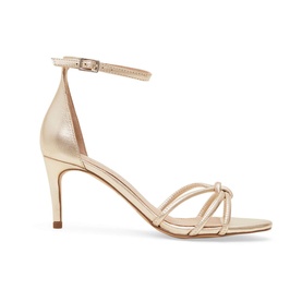 Barely There Knotted Heeled Sandals